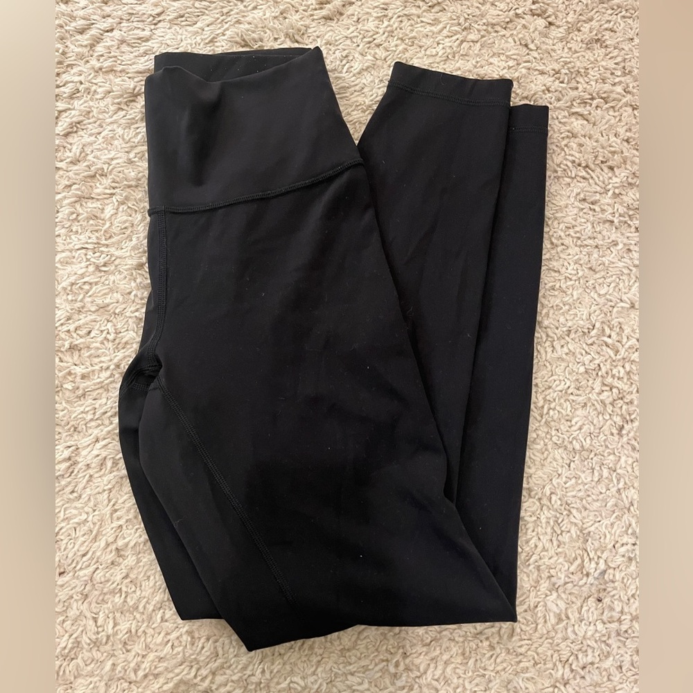 Lululemon Athletica Black High-Rise Leggings - Picture 2 of 3